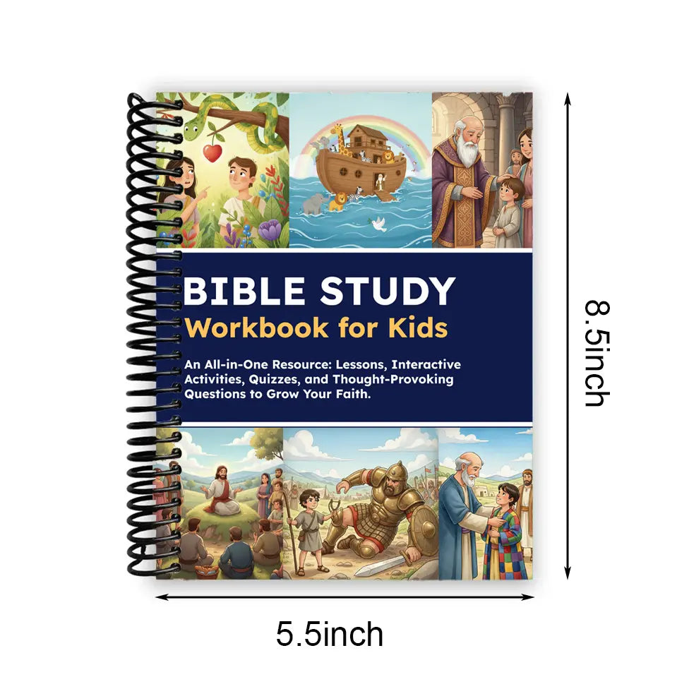 Bible Study Workbook for Kids